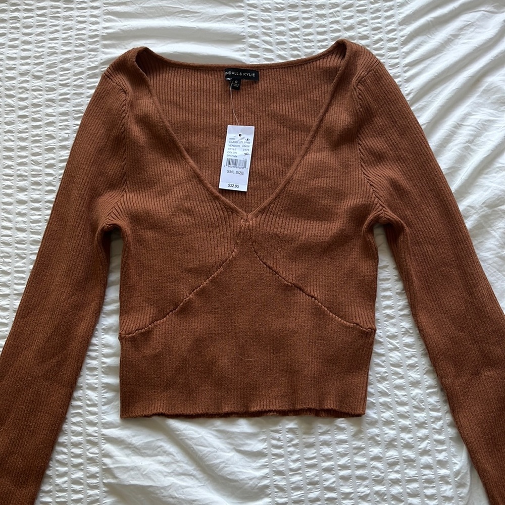 PACSun Kendall and Kyle long sleeve knit top